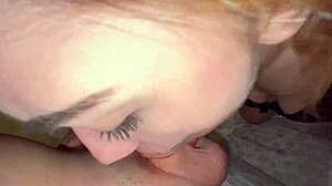 Watch this sloppy kitty get facefucked deep and rough! She chokes on cock while gagging wet.