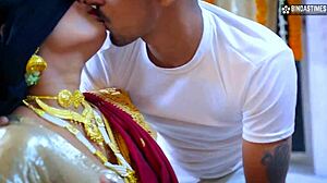 Newly married Indian wife blindfolded and fucked by devar in full movie