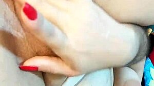 Kaitsaumeth gets hot rich juicy masturbating solo at night fingering until vaginal discharge bursts sucking fingers