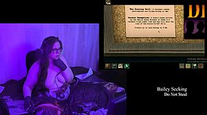 Secrets Can End Remaster Naked Play Through Part 1 with Bbw Big Natural Tits Brunette in Long Hair Fat Action