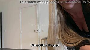 hey that delivery guy just bent me over for a quick rough doggystyle fuck