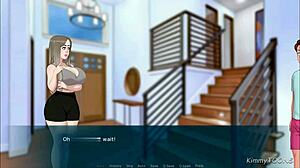 Best Friend's Mom Sucks Huge Cock And Swallows Cum Under Dinner Table