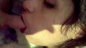 Hard sex after the bar with big tits couple?