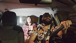 o cowboy grabs nicoly mattos for double penetration in her pussy and ass