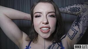 Teen Submissive Gets Deepthroat Face Fucking And Doggystyle Domination In Homemade Quickie
