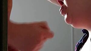 another cheating slut wife i just met does the sucking and swallowing thing