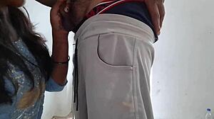 gau ke desi ladies ke muh me itna bada lund diya ki uski sas ruk gai