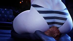 under the witch gothic kuro dominates with intense facesitting in this femdom session full of goth vibes