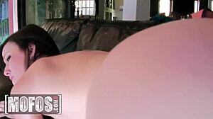 Hot teen 18+ friends Kita Zen Jennifer White fill each others holes with dildos butt plugs - Mofos