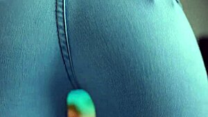 Jeans Face Sitting Pov With Perfect Ass Worship