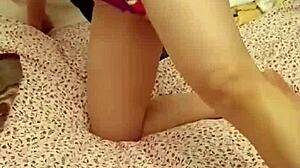 When my girlfriend leaves, I make my mother-in-law suck my cock and fuck her ass hard!