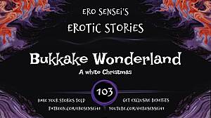 experience bukkake wonderland in this erotic audio adventure