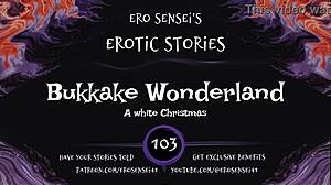 experience bukkake wonderland in this erotic audio adventure