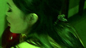 Why does Evelyn Lin give such a sexy Asian massage with hands and mouth cumshot?