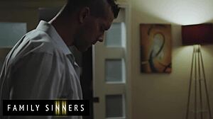 Why can't slender babe resist boyfriend's father's demands to spread and take his big cock deep?