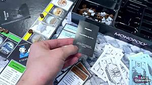 I became my stepsisters sex slave when i played the monopoly board game with her