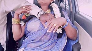 i feel so excited by indian car sex with beautiful tourist aunty and dirty talks