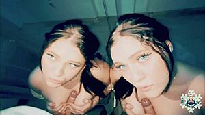 Step sister seduces step brother into hot creampie and anal action!