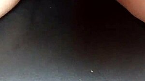 pregnant wife gets excited and cums hard like a slut