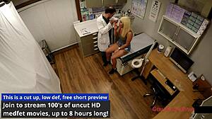 Watch tampa university entrance physical with alexandria jane in gloves and latex humiliation! Spreading her small tits and ass!