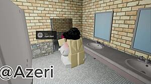 I fuck my friend in a public bathroom like roblox adventure 😏