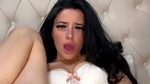 Teen American Exchange Student Engages in Solo Masturbation with Toys in Horny College Pov Reality