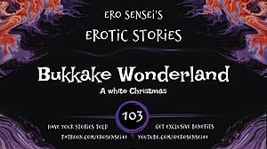 experience bukkake wonderland in this erotic audio adventure