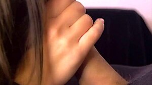 step mother and step daughter with friend seduce step son sensually!