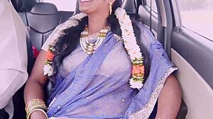 i feel so excited by indian car sex with beautiful tourist aunty and dirty talks