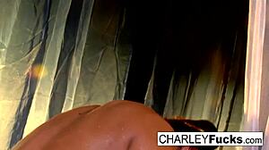 Charley Chase and Capri Cavanni share intimate moments together