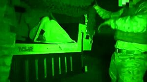 Arab Actor and Girls PISSING While SNEAKING in the Military Base