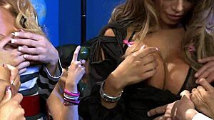 no condom for sluts caprice jane gemma massey and stacey saran in orgy?