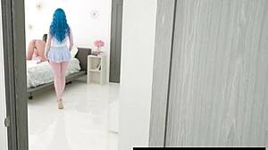 wtf gizelle blanco discovers stepsis jewelz blu is lesbian when naked moves turn her on