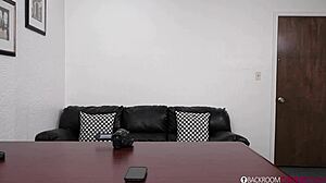 Hot Blonde Britney Takes Rough Double Penetration in All Holes with Anal Creampie Facial