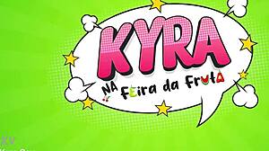 Interviewing Carolzinha For Feira Da Fruta Anal Fruit 1