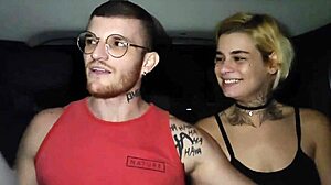 I paid the uber ride with a blowjob and deepthroat action spitting everywhere!