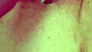 Dildo slides in wet for creamy cum play