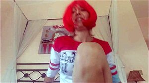 hey my underwear is dirty and wet do you want your wife to get wet with you too like this european redhead teacher