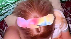 Estudiante Primeriza Chupa Verga a Profe de Matemáticas Después Escuela y Da Panochita Tierna