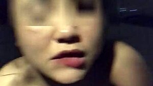 Asian slut wife uses dildo and vibrator for masturbation in gym shower