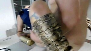 After vacations a friend invites us to watch him fuck the prostitute working on the house corner.