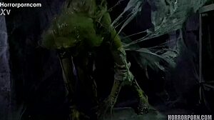 horrorporn female spider milf gets anal assfucking in hardcore pov!