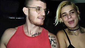 I paid the uber ride with a blowjob and deepthroat action spitting everywhere!