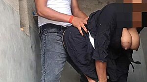 On their wedding night, the husband and wife dive into passionate honeymoon intimacy