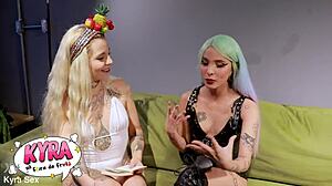 Interviewing Carolzinha For Feira Da Fruta Anal Fruit 1