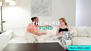 Blonde Masseuse Gives Wet Nuru Massage Rubbing Natural Tits On Client