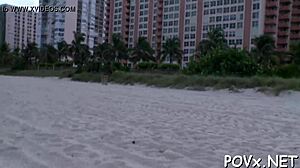 Hot legal age teen 18+ager SLUT gets ROUGH POV blowjob and hardcore FUCKING in nude contest game with horny petite young body.