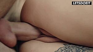 Busty Russian Beauty Liya Silver Gets Fucked in Tight Shaved Pussy!