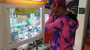 I went hunting for a stud at the shopping playland and gave it up in the bathroom with brinquedo ator paty bumbum el toro de oro