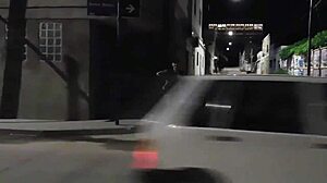 After vacations a friend invites us to watch him fuck the prostitute working on the house corner.